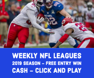 2019 NFL free weekly sports betting leagues