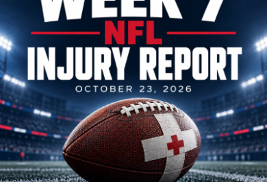 10/23 Week 7 NFL Injury Update