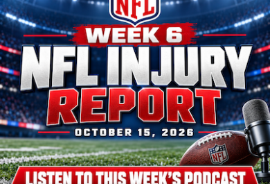 NFL Injury Updates 10/15
