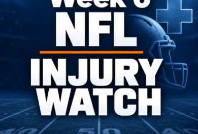 NFL Week 6 Injury Watch
